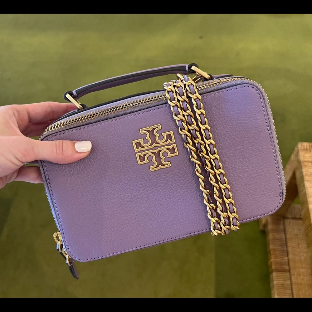 Tory burch britten small top handle bag